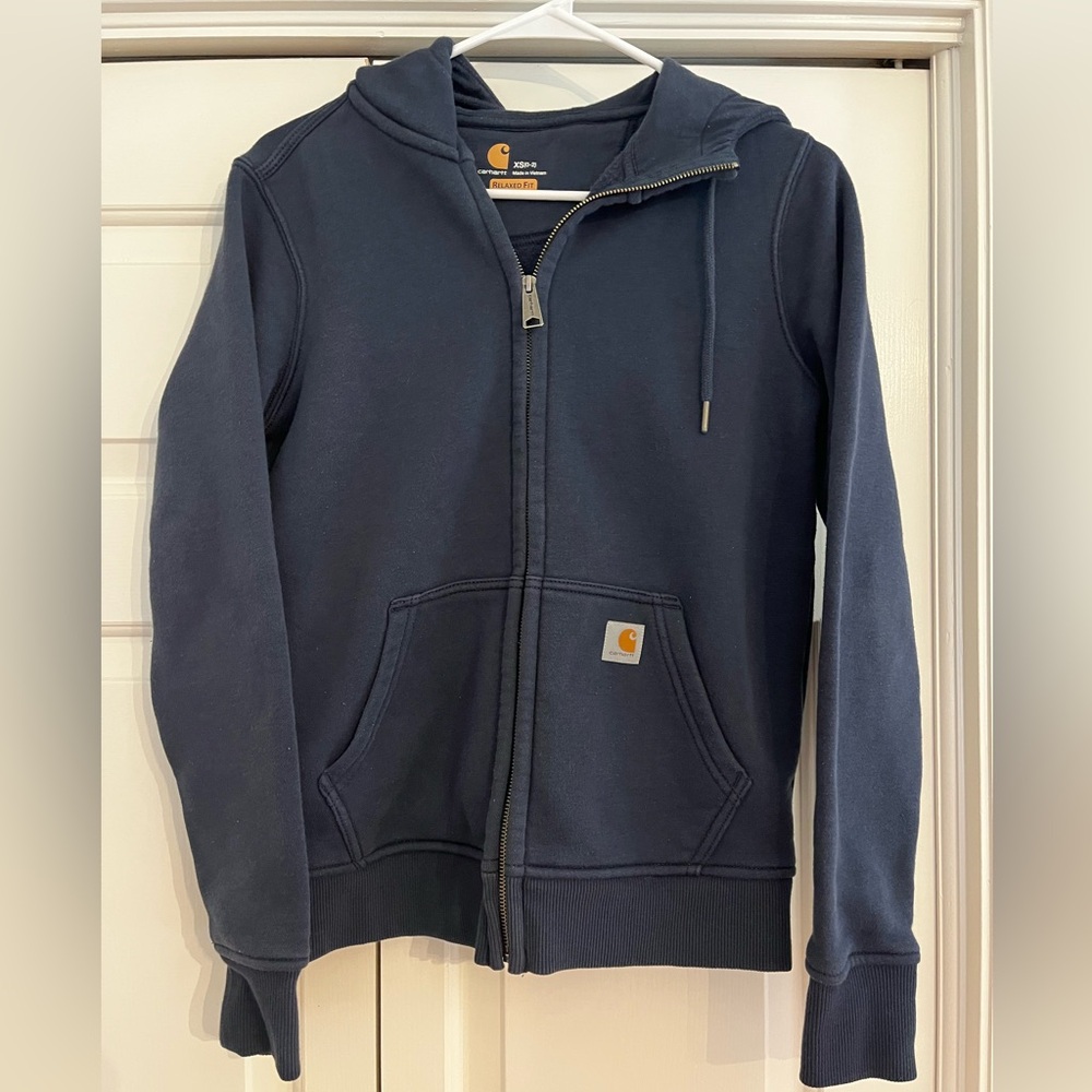 Carhartt relaxed fit jacket navy!